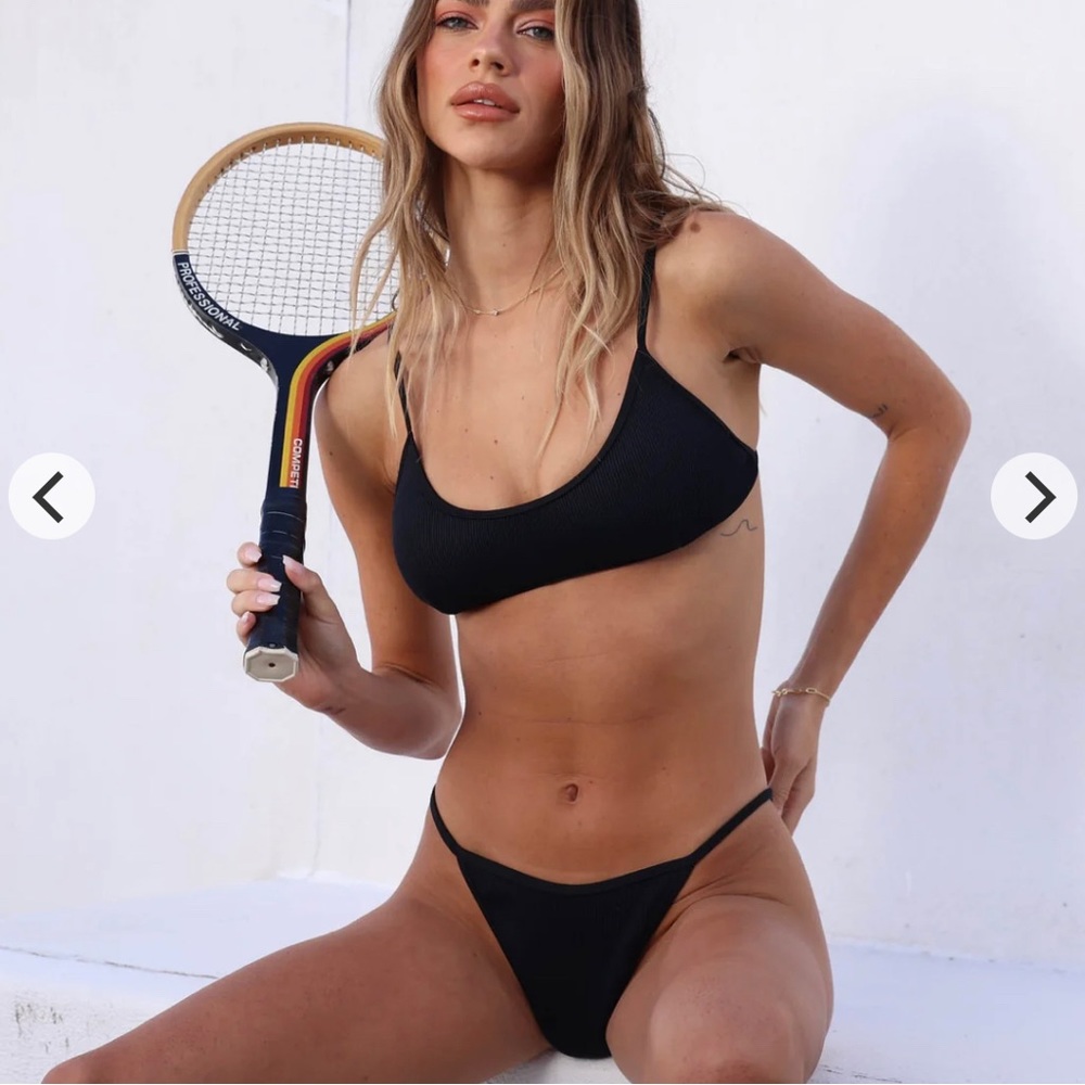 Kulani Kinis Black Bikini bottom